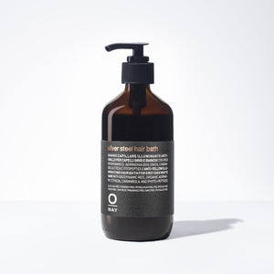 OWAY SILVER STEEL HAIR BATH